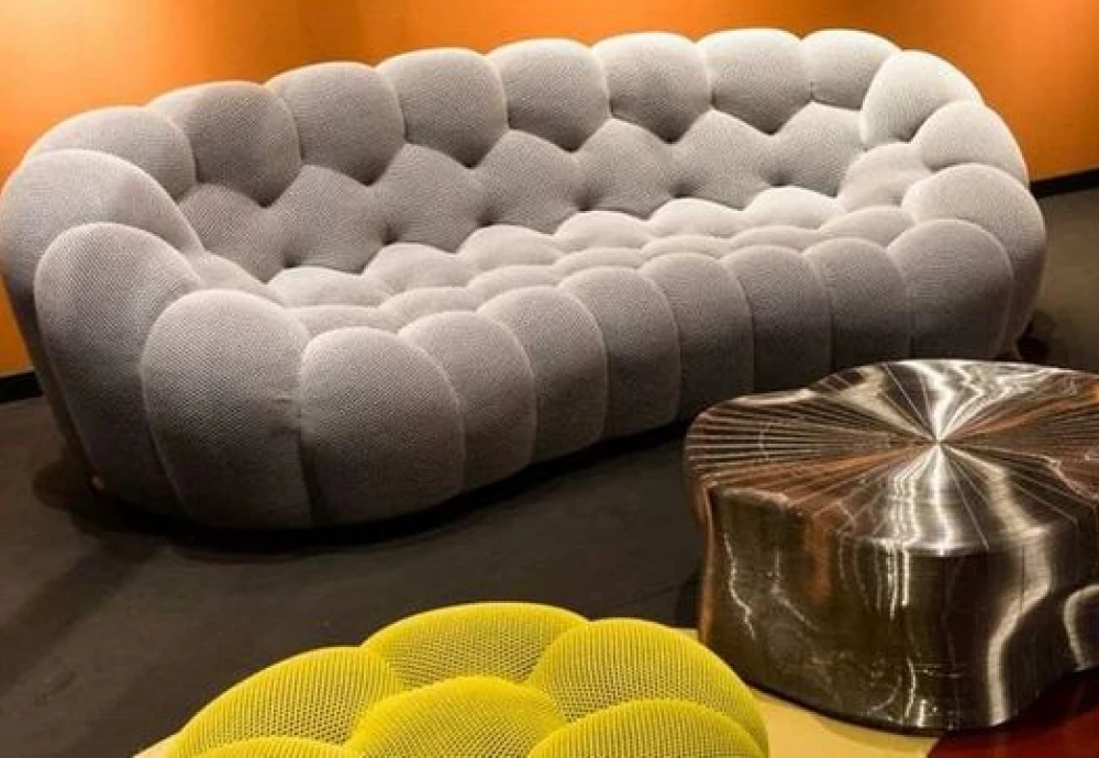 bubble 2 curved sofa